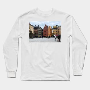 Sweden Stockholm Gamla Stan Old Town Long Sleeve T-Shirt